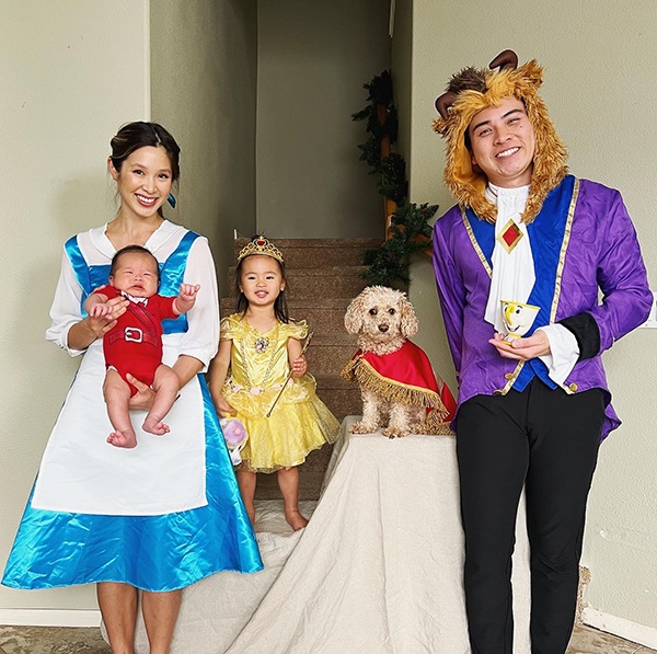 beauty and the beast story costume