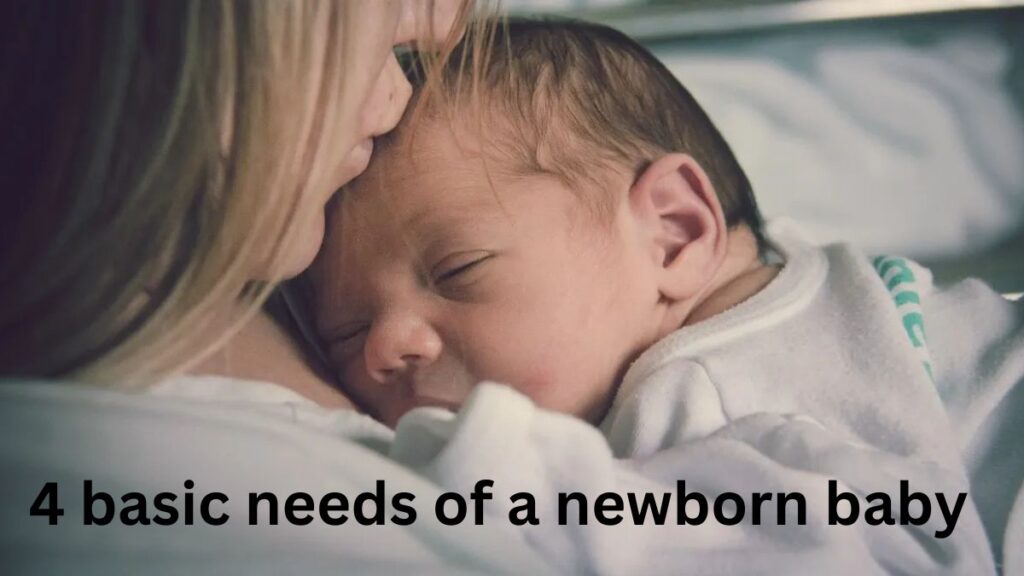 4 basic needs of a newborn baby