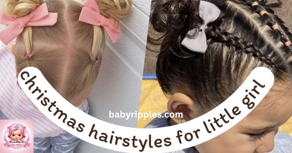 Christmas Hairstyles for Little Girl