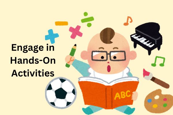 engage in hands-on activities