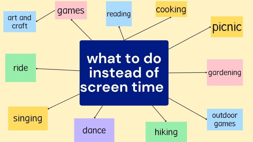 what to do instead of screen time