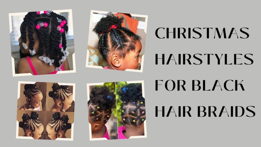 christmas hairstyles for black hair braids