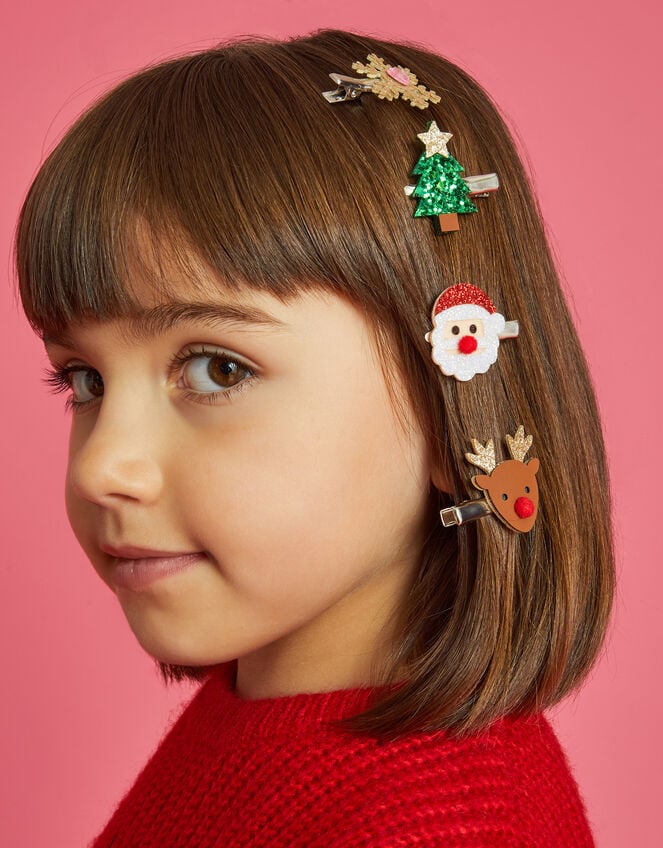 Christmas Hairstyles for Little Girl