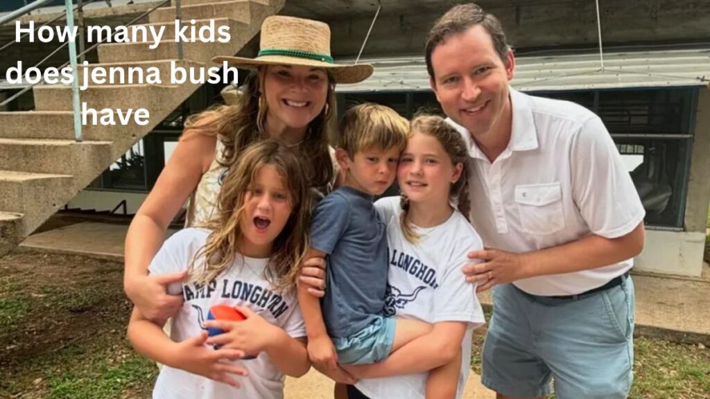 how many kids does jenna bush have