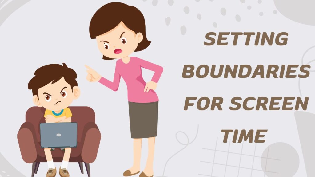 setting boundaries for screen time