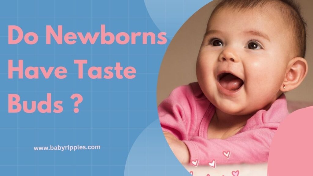 Do Newborns Have Taste Buds