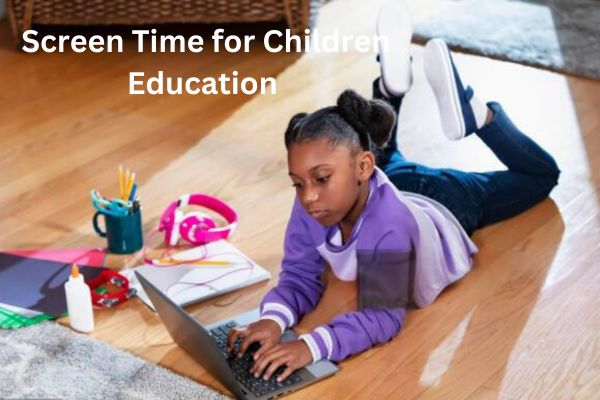 educational screen time for children studies   