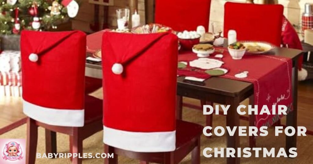 diy chair covers for Christmas