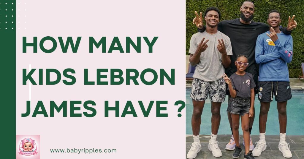 how many kids lebron james have