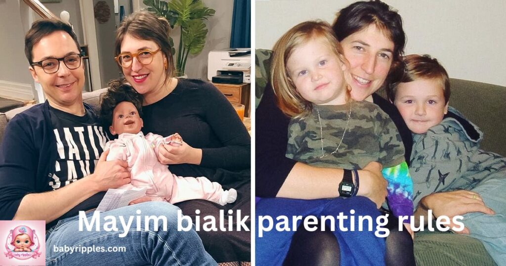 mayim bialik parenting rules