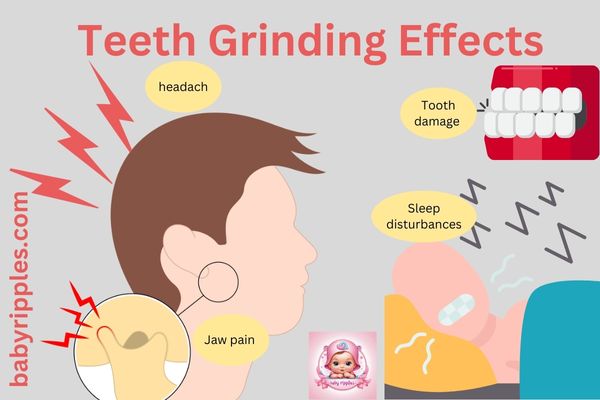 4 year old grinding teeth while sleeping     